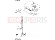 SUZUKI TU250X L6 (2016) (E24) 537A - FRONT MASTER CYLINDER