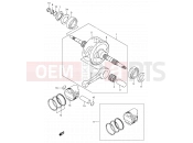 SUZUKI UC150 X (1999) Epicuro 6 - CRANKSHAFT