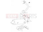 SUZUKI UC150 X (1999) Epicuro 12 - MUFFLER (MODEL X)