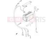 SUZUKI UC150 X (1999) Epicuro 23 - BATTERY