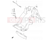 SUZUKI UC150 X (1999) Epicuro 43 - REAR FENDER