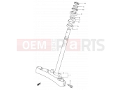 SUZUKI UC150 X (1999) Epicuro 47 - STEERING STEM