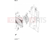 SUZUKI UH125 K7 (2007) Burgman (E02) 17 - RADIATOR