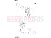 SUZUKI UH125 K7 (2007) Burgman (E02) 29 - HANDLE SWITCH
