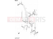 SUZUKI UH125 K7 (2007) Burgman (E02) 51 - BRAKE HOSE
