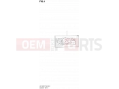 SUZUKI UH125 K9 (2009) Burgman (E02) 1 - GASKET SET