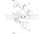 SUZUKI UH125 K9 (2009) Burgman (E02) 14 - OIL PUMP