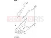 SUZUKI UH125 K9 (2009) Burgman (E02) 37 - SIDE LEG SHIELD