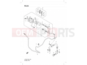 SUZUKI UH125 K9 (2009) Burgman (E02) 55 - REAR CALIPER