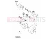 SUZUKI UH150 K6 (2006) Burgman 21 - TRANSMISSION (2)