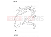 SUZUKI UH150 K6 (2006) Burgman 35D - FRAME COVER (MODEL K6)
