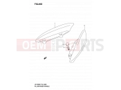SUZUKI UH150 K6 (2006) Burgman 49D - PILLION RIDER HANDLE (MODEL K6)