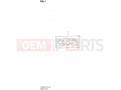 SUZUKI UH200G L3 (2013) Burgman (P19) 1 - GASKET SET