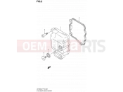 SUZUKI UH200G L3 (2013) Burgman (P19) 2 - CYLINDER HEAD COVER