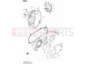 SUZUKI UH200G L3 (2013) Burgman (P19) 6 - CRANKCASE COVER