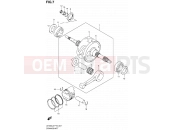 SUZUKI UH200G L3 (2013) Burgman (P19) 7 - CRANKSHAFT
