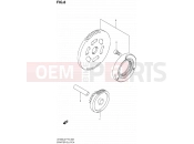 SUZUKI UH200G L3 (2013) Burgman (P19) 8 - STARTER CLUTCH