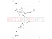 SUZUKI UH200G L3 (2013) Burgman (P19) 43 - STAND