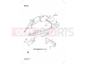 SUZUKI UH200G L3 (2013) Burgman (P19) 45 - FRAME COVER (UH200L3 P19)