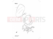 SUZUKI UH200G L3 (2013) Burgman (P19) 54 - WINDSCREEN (UH200GL3 P19)