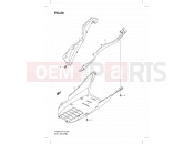 SUZUKI UH200G L3 (2013) Burgman (P19) 59 - SIDE LEG SHIELD (UH200GL3 P19)