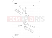 SUZUKI UH200G L3 (2013) Burgman (P19) 72 - HANDLE LEVER