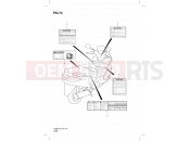 SUZUKI UH200G L3 (2013) Burgman (P19) 74 - LABEL