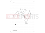 SUZUKI UH200G L3 (2013) Burgman (P19) 82 - PILLION RIDER HANDLE (UH200ZRL3 P19)