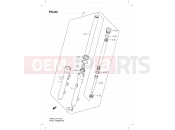 SUZUKI UH200G L3 (2013) Burgman (P19) 83 - FRONT FORK DAMPER (UH200L3 P19)