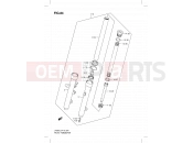 SUZUKI UH200G L3 (2013) Burgman (P19) 84 - FRONT FORK DAMPER (UH200GL3 P19)