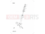 SUZUKI UH200G L3 (2013) Burgman (P19) 87 - STEERING STEM