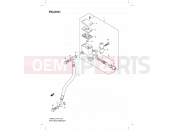SUZUKI UH200G L3 (2013) Burgman (P19) 101 - REAR MASTER CYLINDER