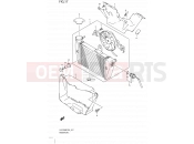 SUZUKI UX125 K8 (2008) Sixteen (P19) 17 - RADIATOR
