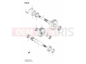 SUZUKI UX125 K8 (2008) Sixteen (P19) 20 - TRANSMISSION (2)