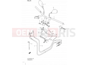 SUZUKI UX125 K8 (2008) Sixteen (P19) 41 - HANDLEBAR