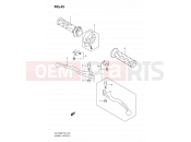 SUZUKI UX125 L0 (2010) Sixteen (P02) 43 - HANDLE LEVER