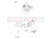 SUZUKI UX125 L0 (2010) Sixteen (P19) 11 - THROTTLE BODY