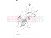 SUZUKI UX125 L0 (2010) Sixteen (P19) 26 - HEADLAMP