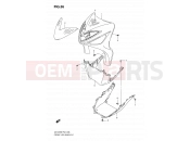 SUZUKI UX125 L0 (2010) Sixteen (P19) 36 - FRONT LEG SHIELD