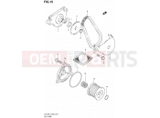SUZUKI UX125 L1 (2011) Sixteen (P19) 15 - OIL PUMP