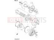 SUZUKI UX125 L1 (2011) Sixteen (P19) 19 - TRANSMISSION (1)