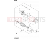 SUZUKI UX125 L1 (2011) Sixteen (P19) 21 - STARTING MOTOR