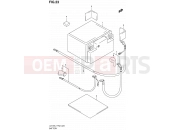 SUZUKI UX125 L1 (2011) Sixteen (P19) 23 - BATTERY