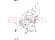 SUZUKI UX125 L1 (2011) Sixteen (P19) 40 - FRONT BOX
