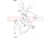SUZUKI UX125 L1 (2011) Sixteen (P19) 42 - HANDLEBAR