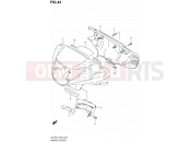 SUZUKI UX125 L1 (2011) Sixteen (P19) 43 - HANDLE COVER