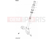 SUZUKI UX125 L1 (2011) Sixteen (P19) 50 - STEERING STEM