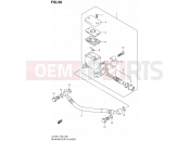 SUZUKI UX125 L1 (2011) Sixteen (P19) 58 - REAR MASTER CYLINDER