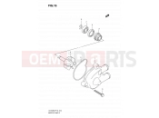 SUZUKI UX150 K8 (2008) Sixteen (P19) 16 - WATER PUMP