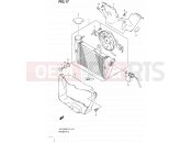SUZUKI UX150 K8 (2008) Sixteen (P19) 17 - RADIATOR